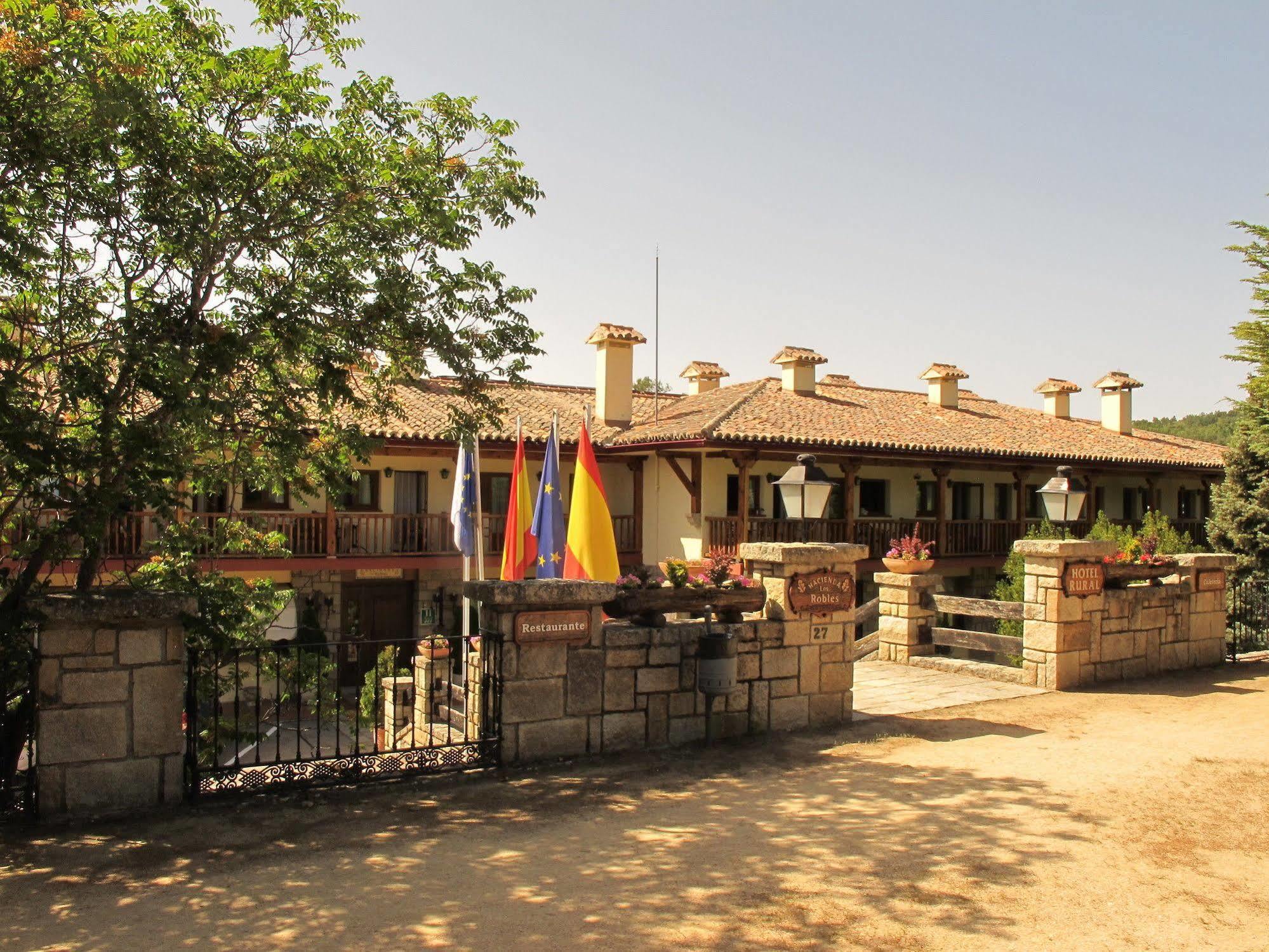Hotel Rural Spa & Wellness Hacienda Los Robles Navacerrada Buitenkant foto
